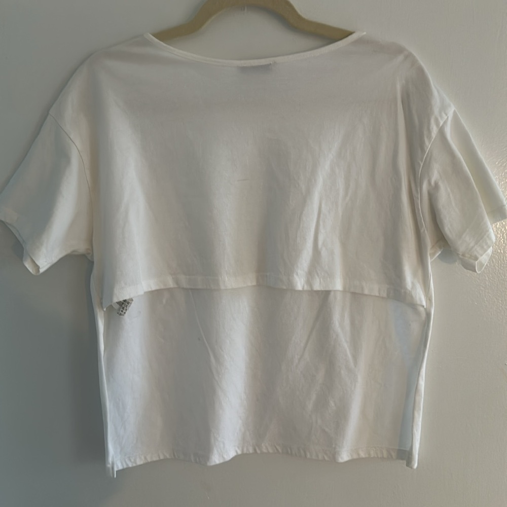 Open Back Tee From Zara!